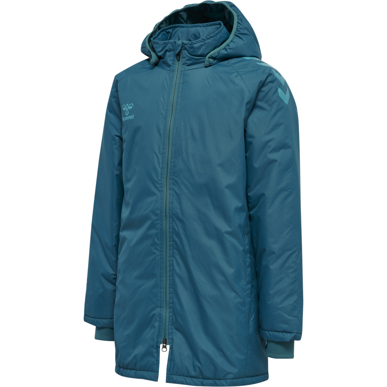 hmlCORE XK BENCH JACKET KIDS, BLUE CORAL, packshot