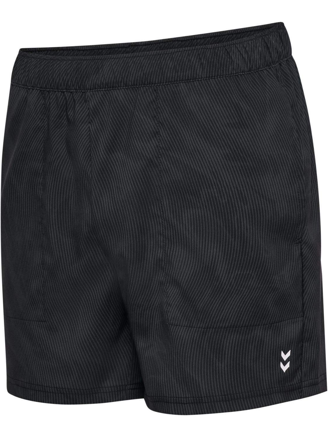 hmlPULSE AOP WORKOUT SHORTS SET, BLACK/EBONY, packshot