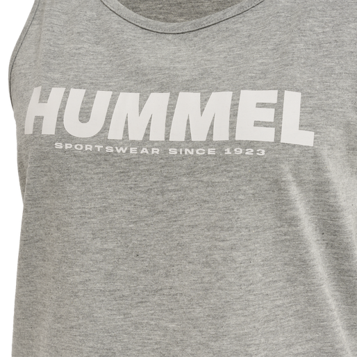 hmlLEGACY WOMAN TANKTOP, GREY MELANGE hmlLEGACY WOMAN TANKTOP, GREY MELANGE, packshot