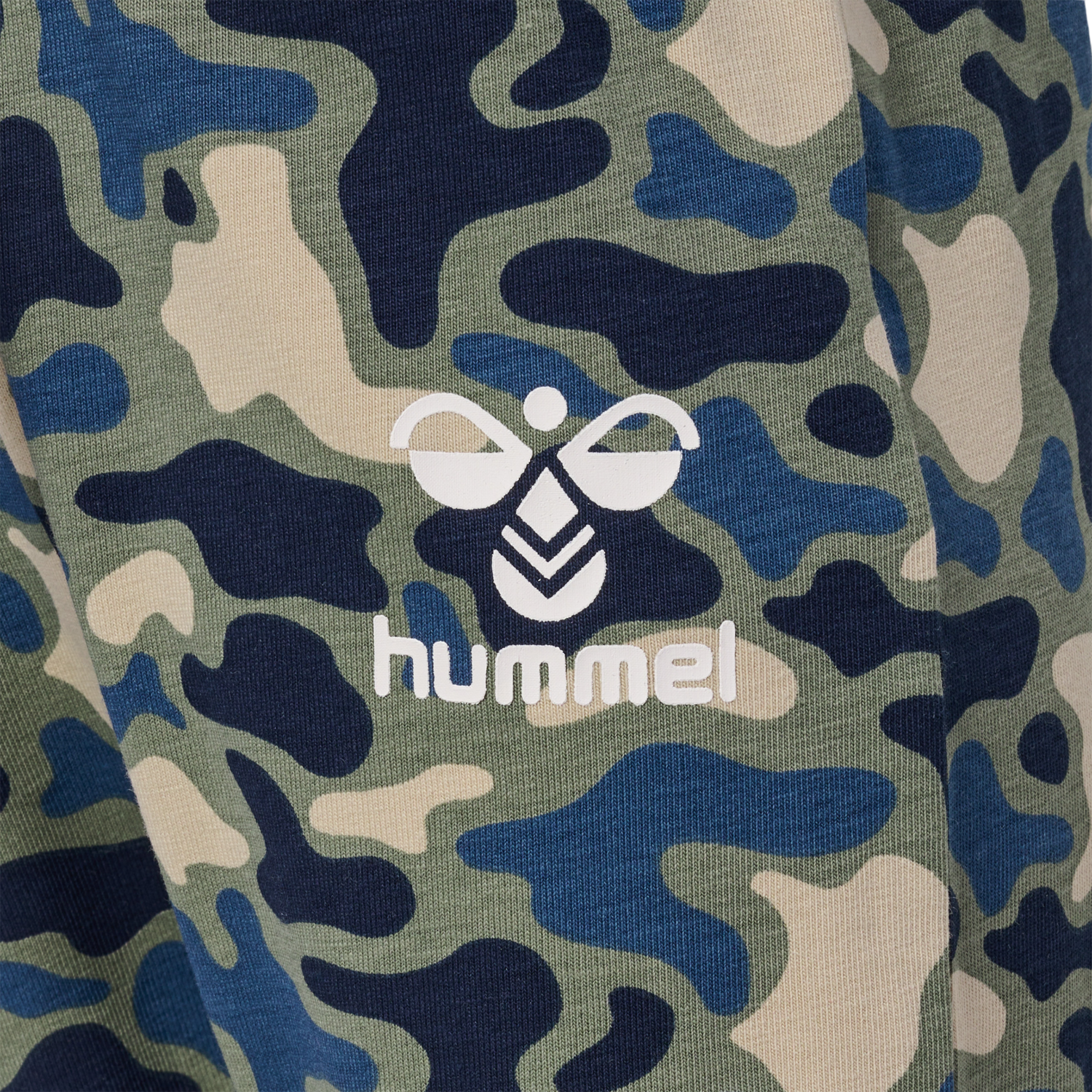 hmlSTEEN AOP PANTS, VETIVER, packshot