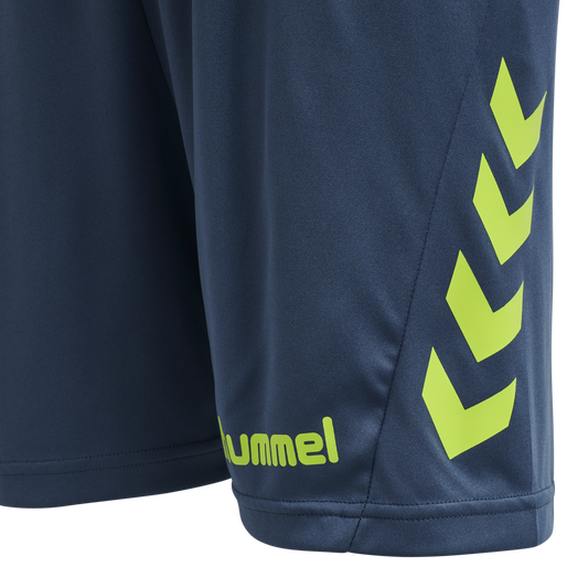 hmlPROMO KIDS DUO SET, LIME PUNCH/DARK DENIM, packshot