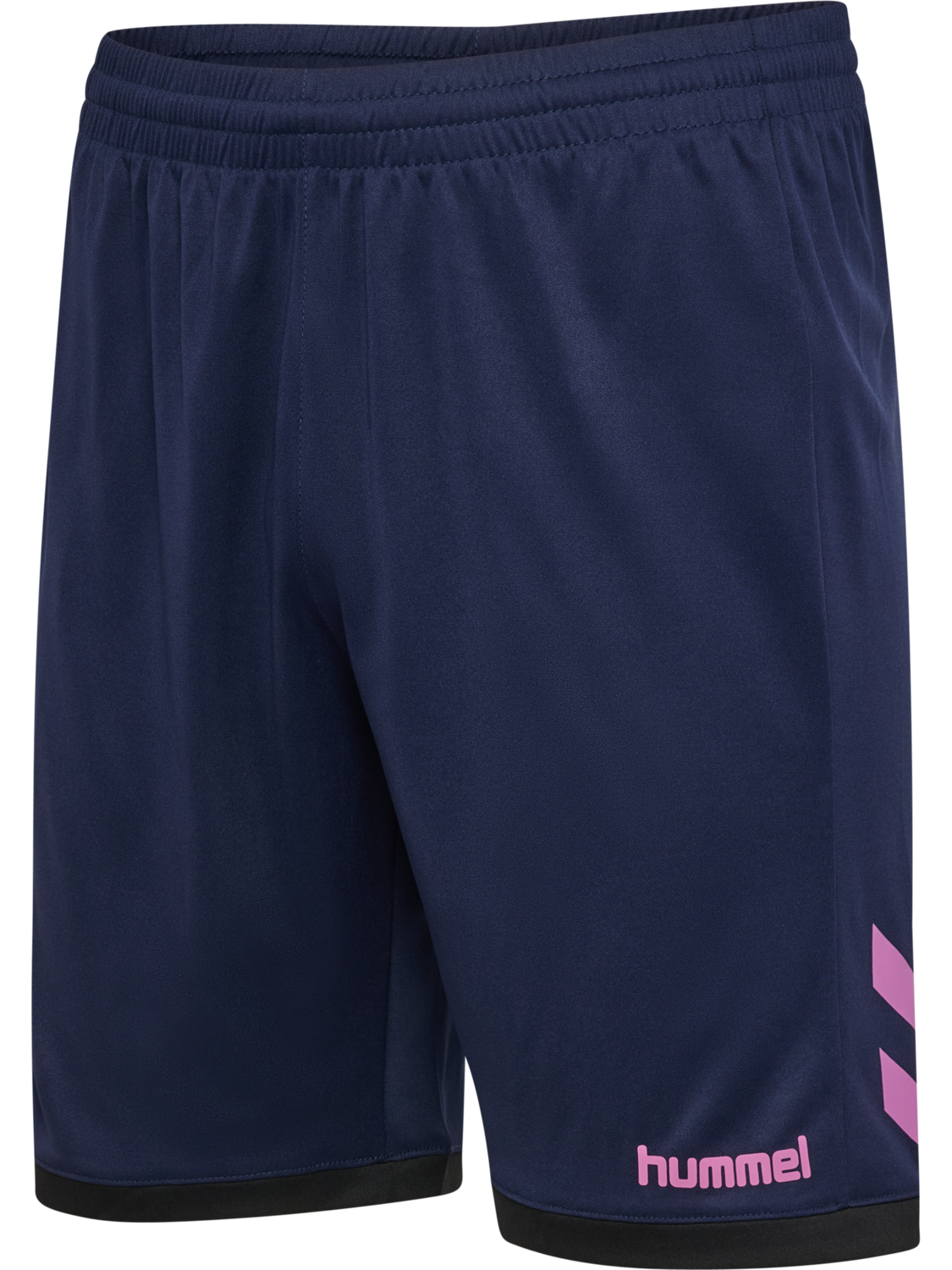hmlBLAZE CLUB 26 POLY SHORTS, MARINE/PINK, packshot