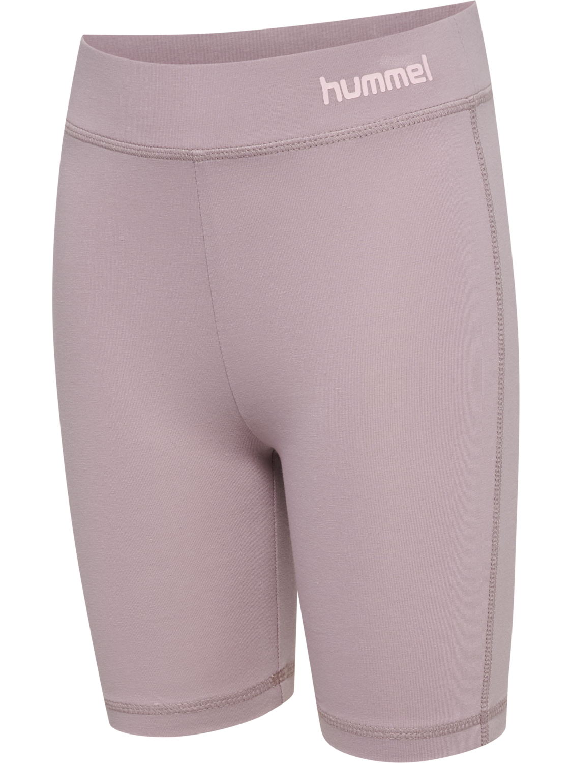 hmlJR HIGH RISE SHORT TIGHTS, SEA FOG, packshot