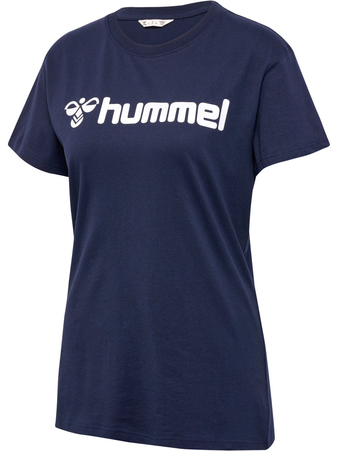 hmlGO 2.0 LOGO T-SHIRT S/S WOMAN, MARINE, packshot