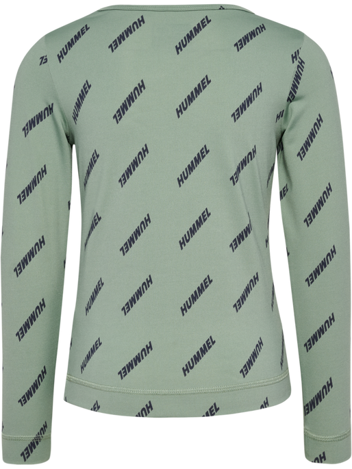 hmlSILJE TOP L/S, ICEBERG GREEN hmlSILJE TOP L/S, ICEBERG GREEN, packshot