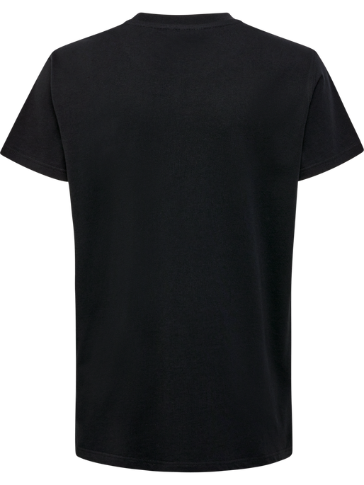 hmlGO 2.0 LOGO T-SHIRT S/S KIDS, BLACK, packshot