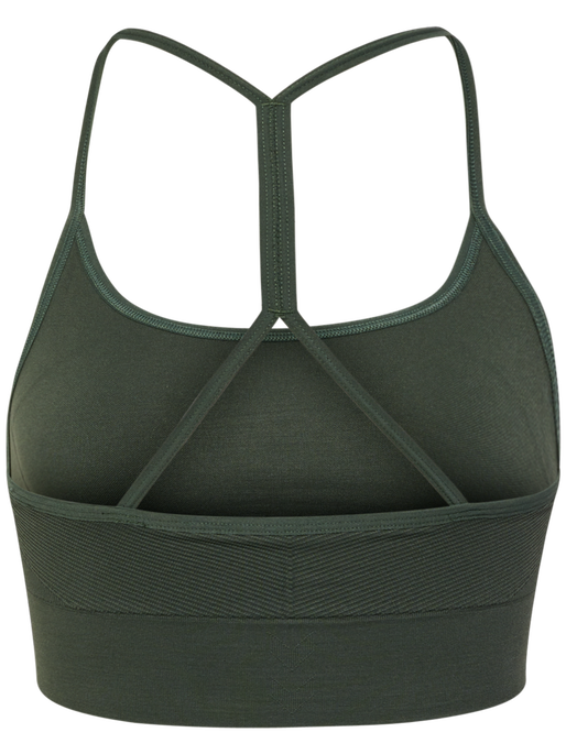 hmlTIFFY SEAMLESS SPORTS TOP, CLIMBING IVY, packshot