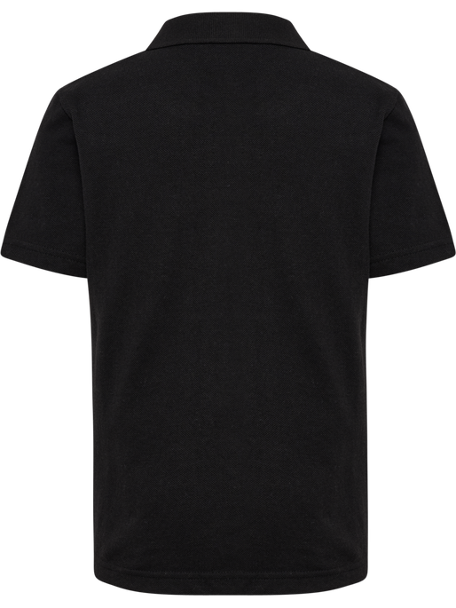 hmlMOVER COTTON POLO KIDS, BLACK hmlMOVER COTTON POLO KIDS, BLACK, packshot