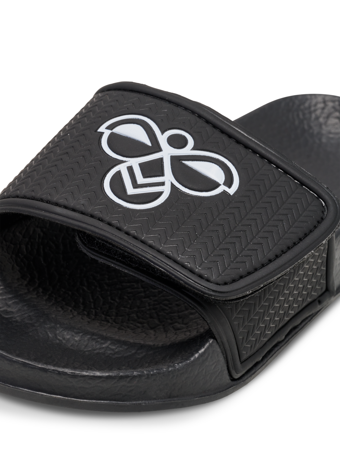 POOL SLIDE VC JR, BLACK, packshot