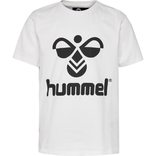 hmlTRES T-SHIRT S/S, MARSHMALLOW, packshot