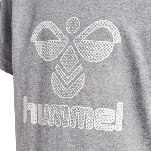 hmlPROUD T-SHIRT S/S, GREY MELANGE, packshot