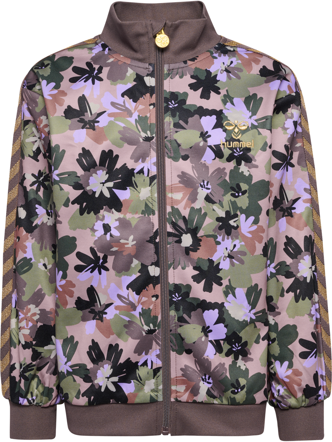 hmlMARBLE ZIP JACKET, SPARROW, packshot