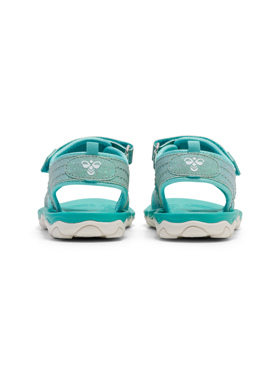 SANDAL SPORT GLITTER JR, BLUE SURF, packshot