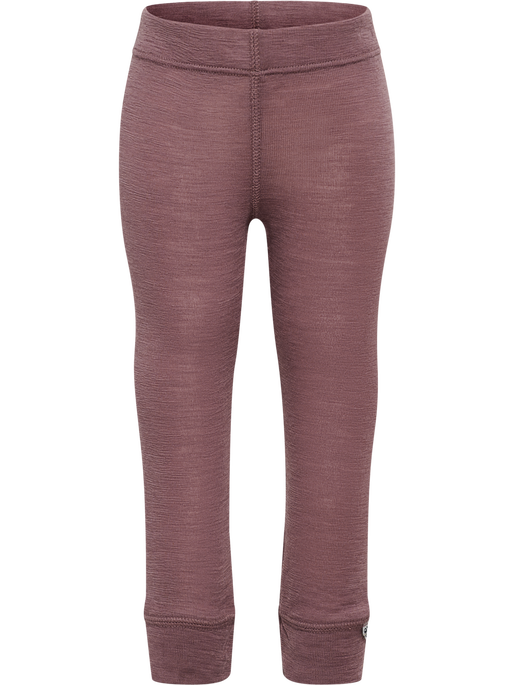 hmlMINI WOOL RIB TIGHTS, TWILIGHT MAUVE, packshot