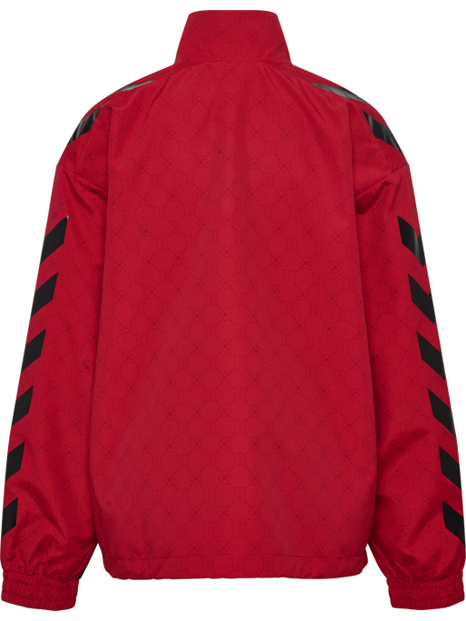 hmlTRACKSUIT JACKET DBU ROTATE, TANGO RED hmlTRACKSUIT JACKET DBU ROTATE, TANGO RED, packshot