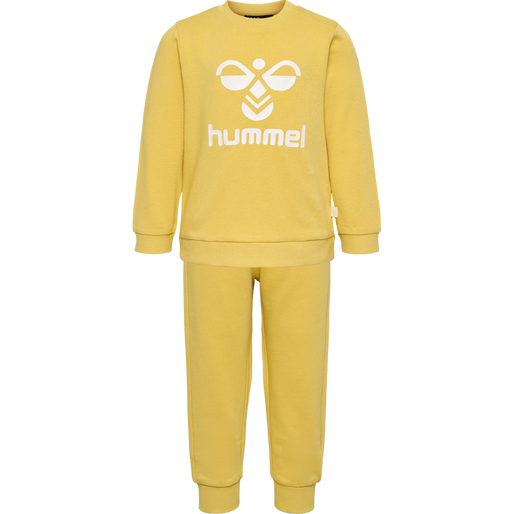 hmlHAPPY ARINE CREWSUIT, OCHRE hmlHAPPY ARINE CREWSUIT, OCHRE, packshot