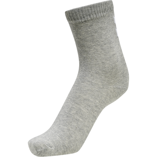 hmlMAKE MY DAY SOCK 5-PACK, GREY MELANGE, packshot