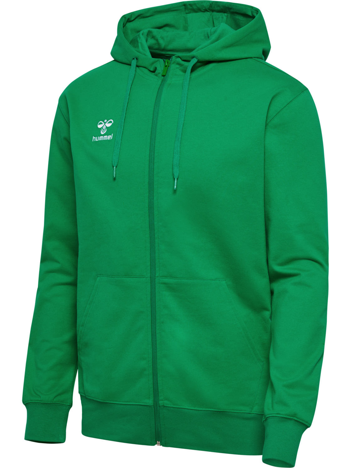 hmlGO 2.0 ZIP HOODIE, JELLY BEAN, packshot