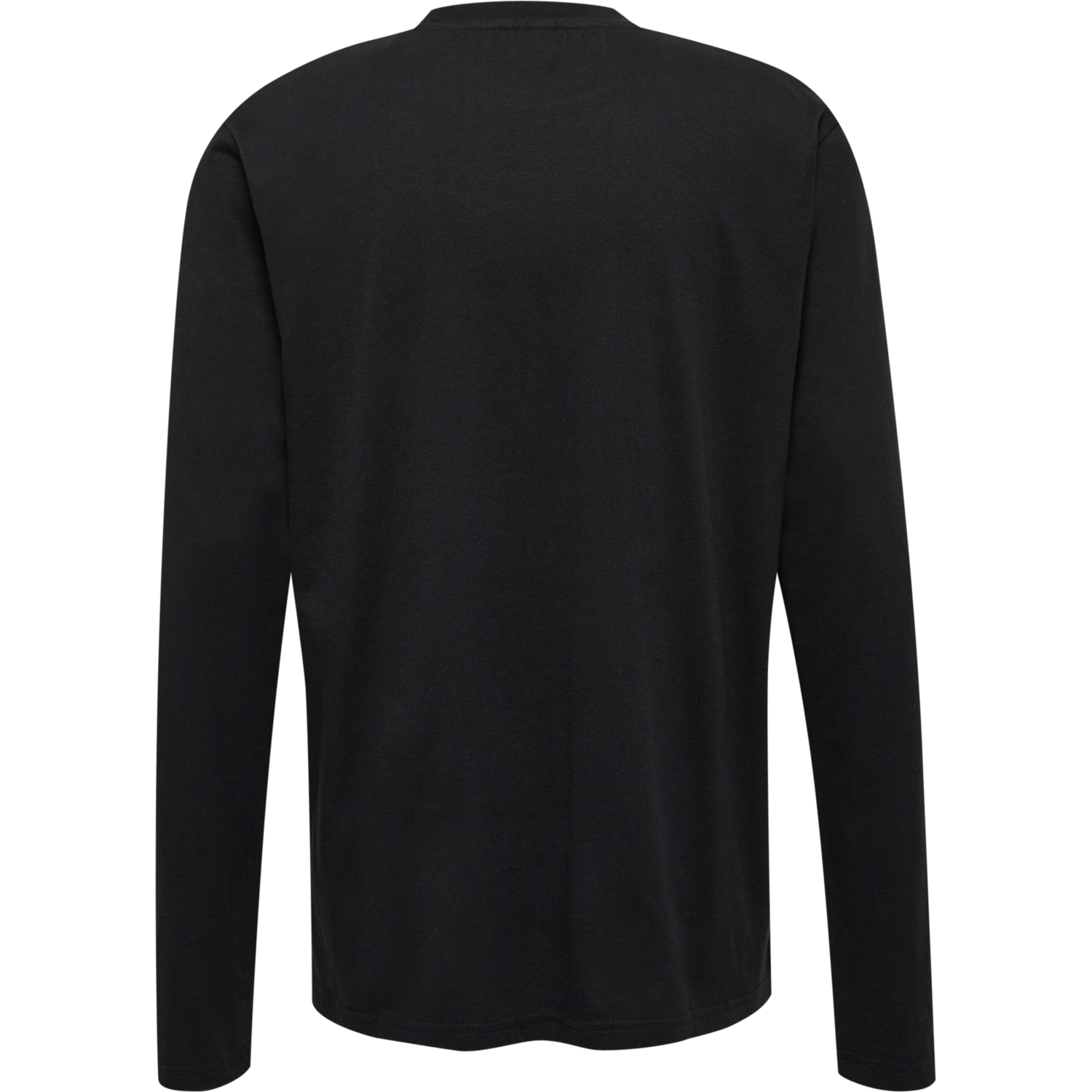 hmlRED HEAVY T-SHIRT L/S, BLACK, packshot