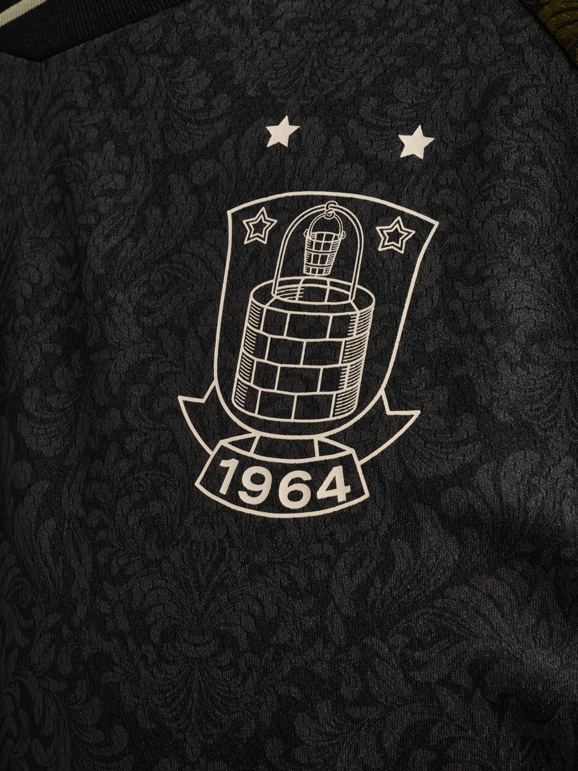 BIF 24/25 THIRD JERSEY S/S, CAVIAR/FIR GREEN, packshot