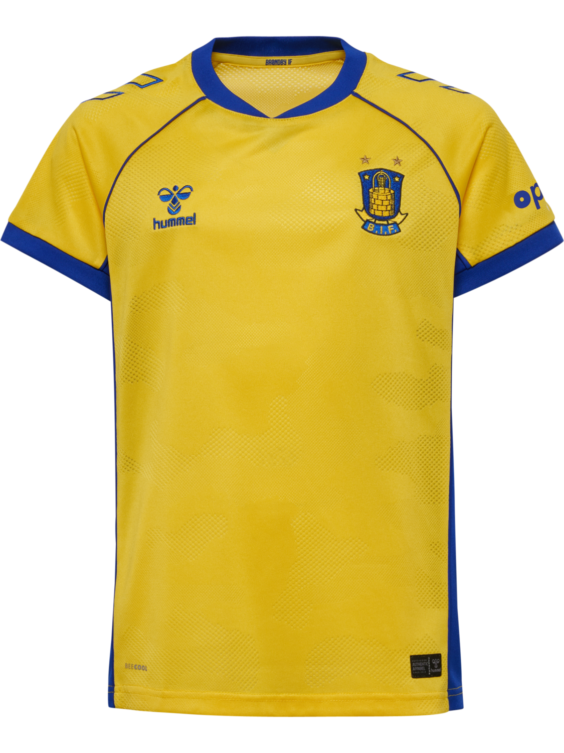 BIF 25/26 HOME JERSEY S/S KIDS, LEMON, packshot