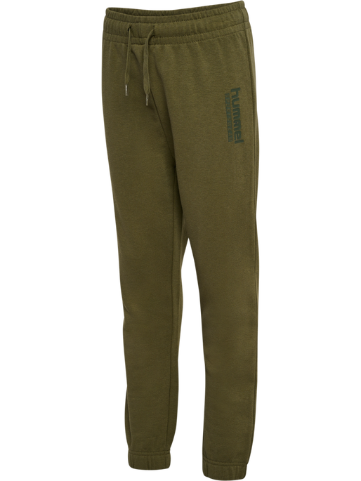 hmlJR BASE REGULAR PANTS, WINTER MOSS, packshot