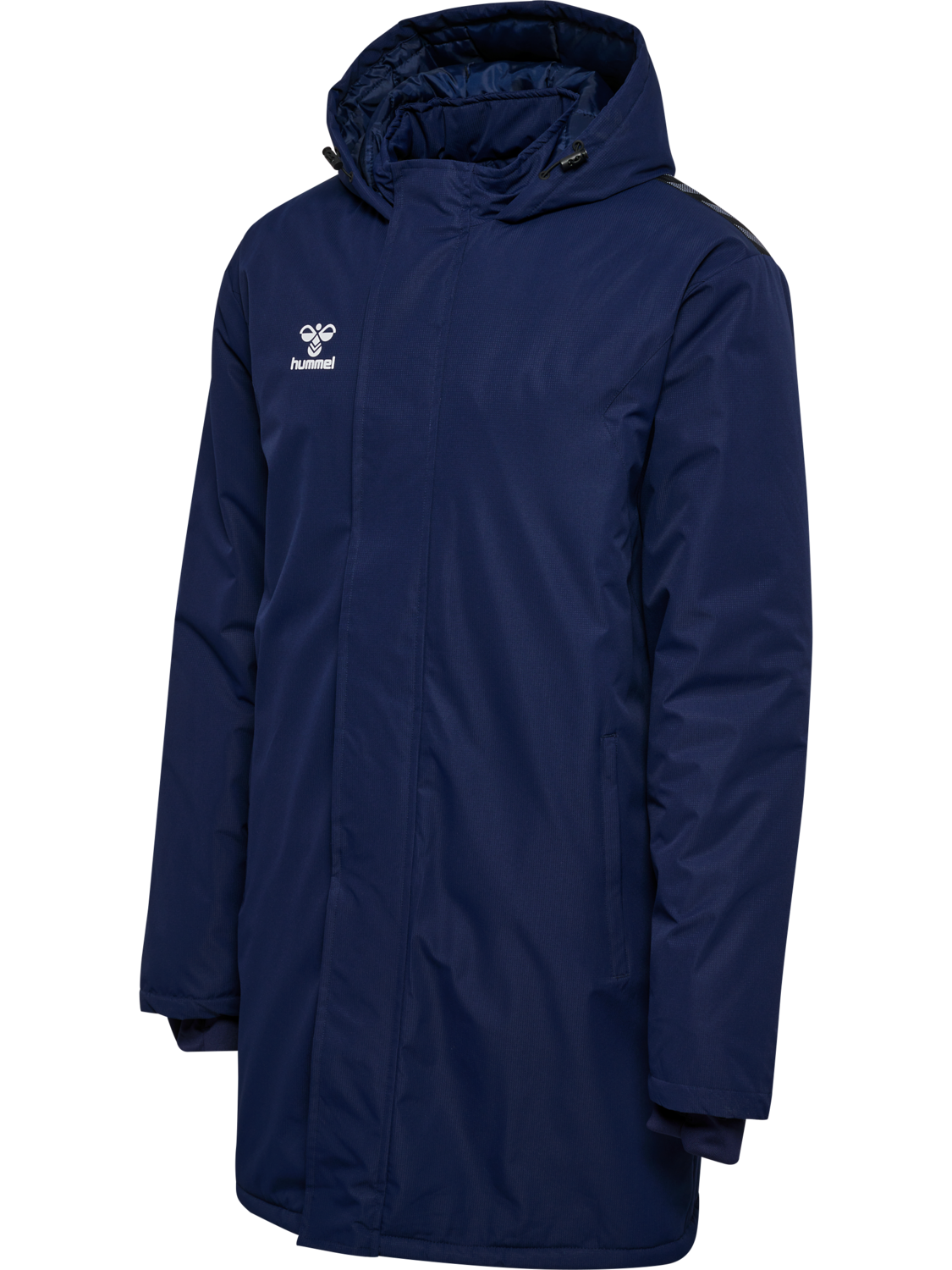 hmlAUTHENTIC BENCH JACKET, MARINE, packshot