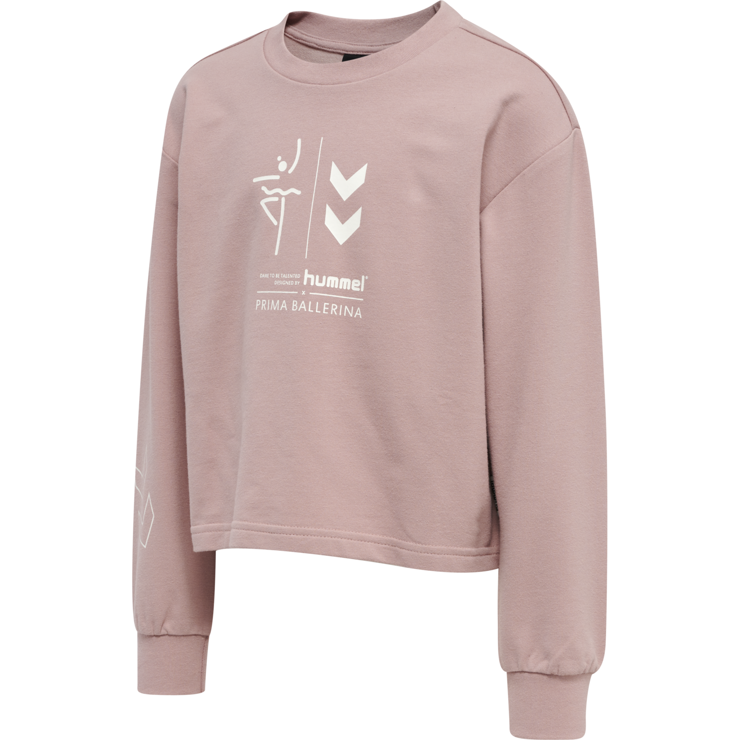 hmlPRIMA BEE SWEATSHIRT, WOODROSE, packshot