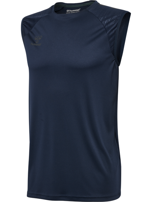 hmlPRO TRAINING JERSEY S/L, MARINE, packshot