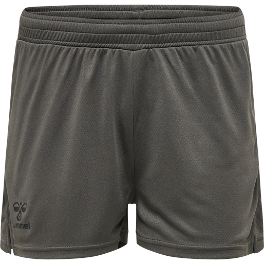 hmlONGRID POLY SHORTS WO, FORGED IRON, packshot