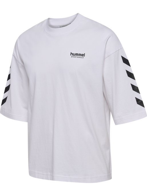 hmlOVERSIZED WILLY T-SHIRT SW, WHITE hmlOVERSIZED WILLY T-SHIRT SW, WHITE, packshot