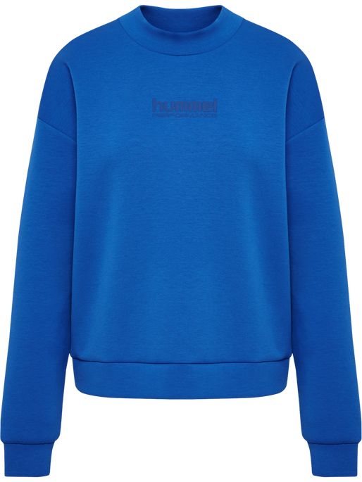 hmlFAST TECH FLEECE CREW, OLYMPIAN BLUE hmlFAST TECH FLEECE CREW, OLYMPIAN BLUE, packshot