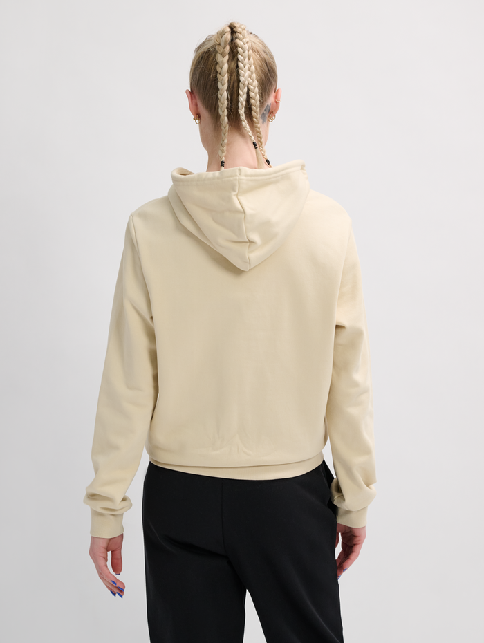 hmlPAOLA REGULAR HOODIE, VANILLA ICE, model