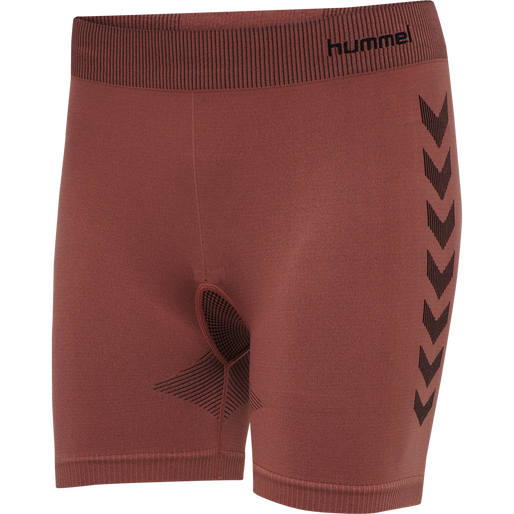 HUMMEL FIRST SEAMLESS TR SHT TIGH W, MARSALA, packshot