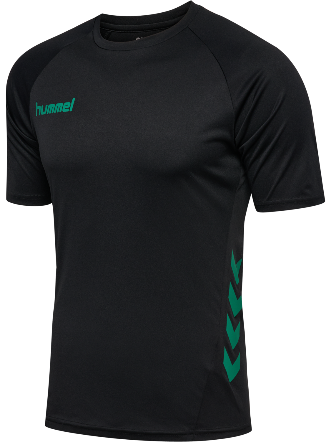 hmlPROMO SET, BLACK/VERDANT GREEN, packshot