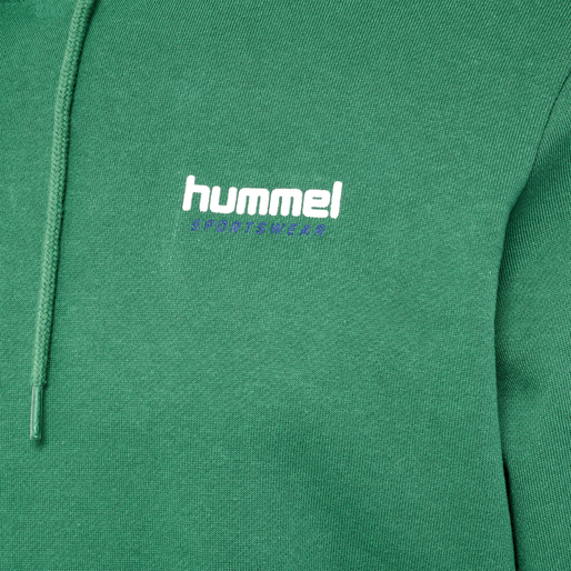 hmlLGC GABE HOODIE, FOLIAGE GREEN, packshot