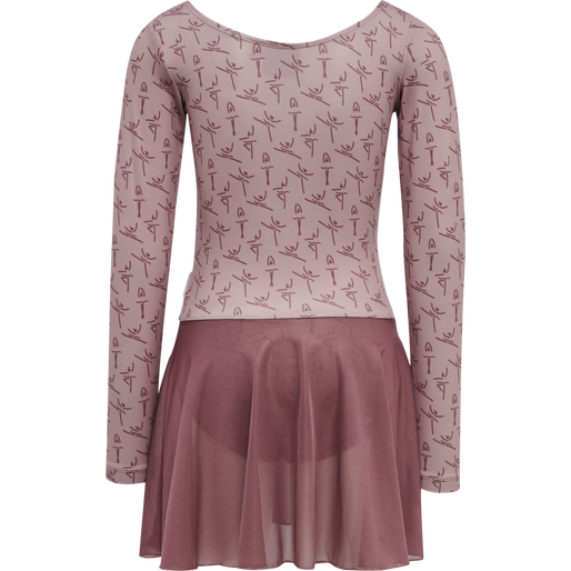 hmlPRIMA BEE PIROUETTE GYMSUIT, WOODROSE hmlPRIMA BEE PIROUETTE GYMSUIT, WOODROSE, packshot