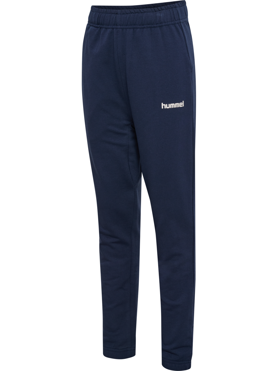 hmlJR REG LOGO ADJ WAIST PANTS, DRESS BLUES, packshot
