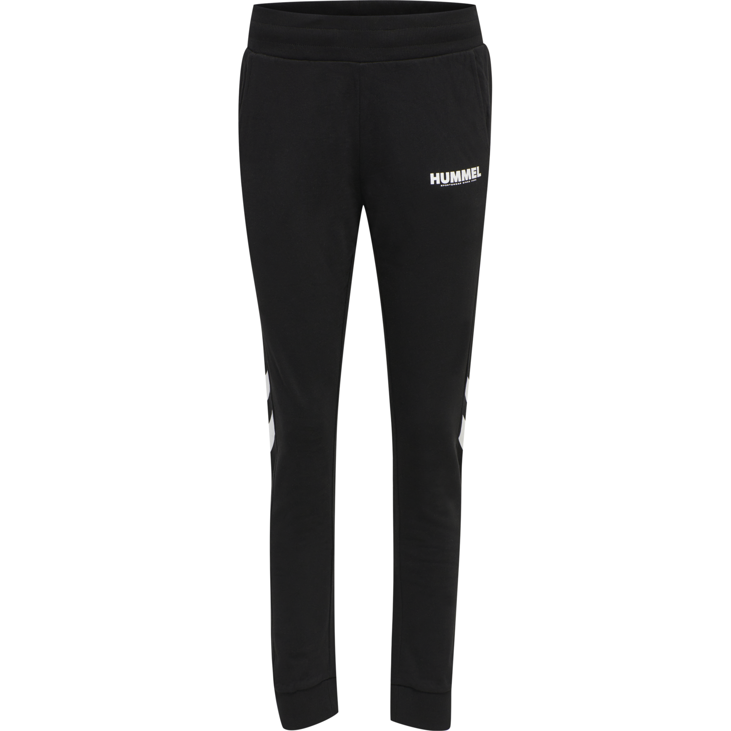 hmlLEGACY WOMAN TAPERED PANTS, BLACK, packshot