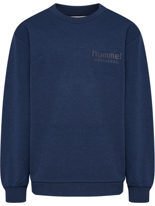 hmlJR BASE SWEAT SET, DRESS BLUES, packshot
