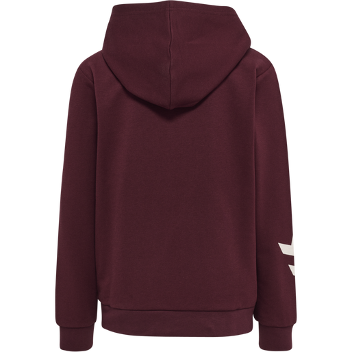 hmlTRECE ZIP HOODIE, WINDSOR WINE, packshot