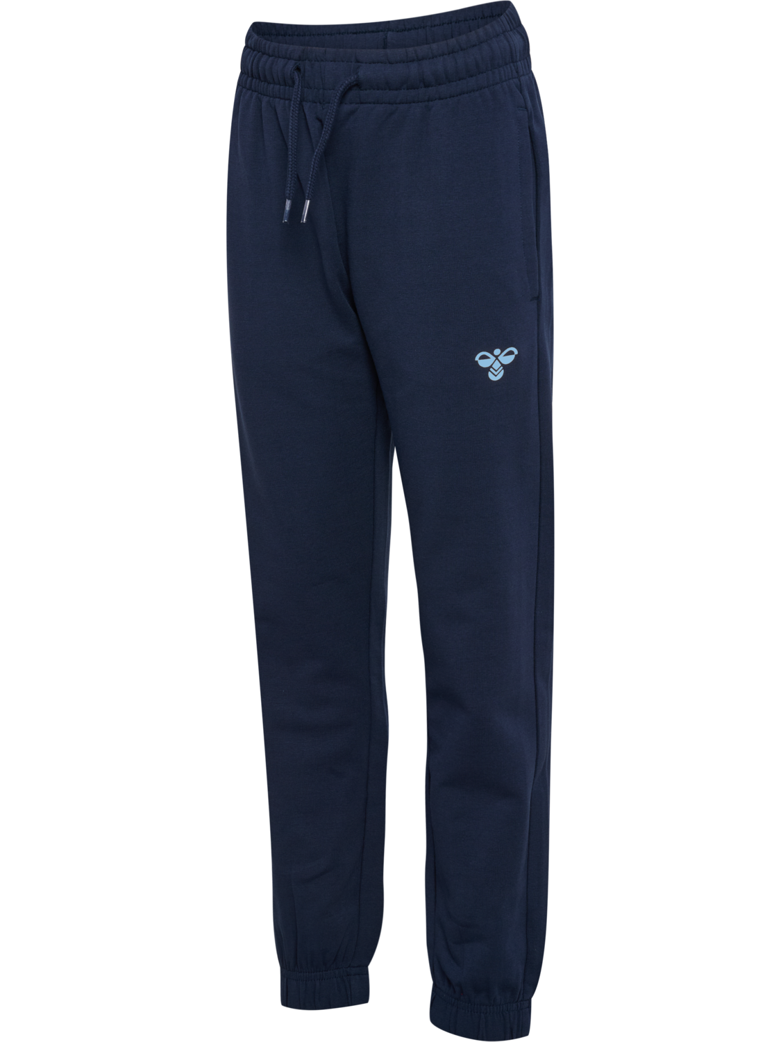 hmlJR REG TUKAS PANTS, DRESS BLUES/FLINT STONE, packshot