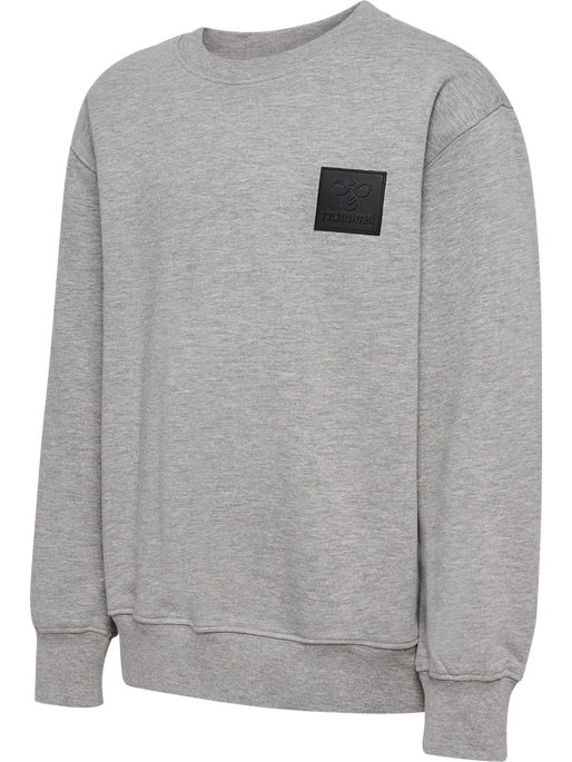 hmlCLEAN SWEATSHIRT, GREY MELANGE hmlCLEAN SWEATSHIRT, GREY MELANGE, packshot