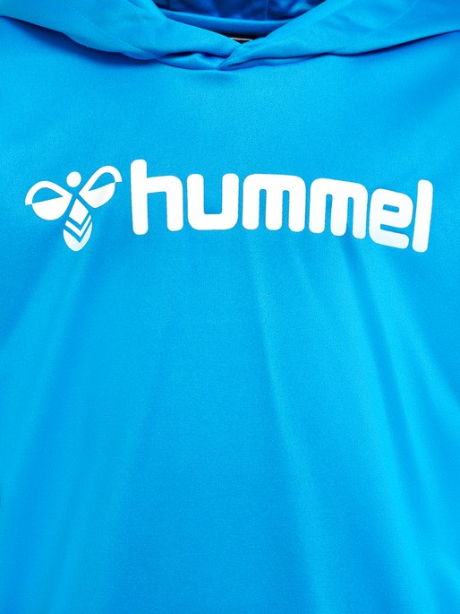 hmlLOGO HOODIE KIDS, DIVA BLUE hmlLOGO HOODIE KIDS, DIVA BLUE, packshot