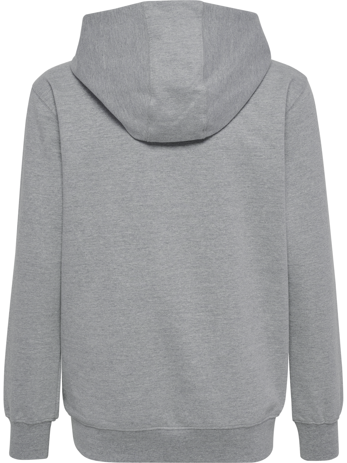 hmlGO 2.0 LOGO HOODIE KIDS, GREY MELANGE, packshot