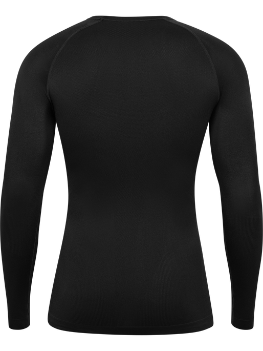 hmlBL COMFORT 2.0 TEE L/S, BLACK, packshot