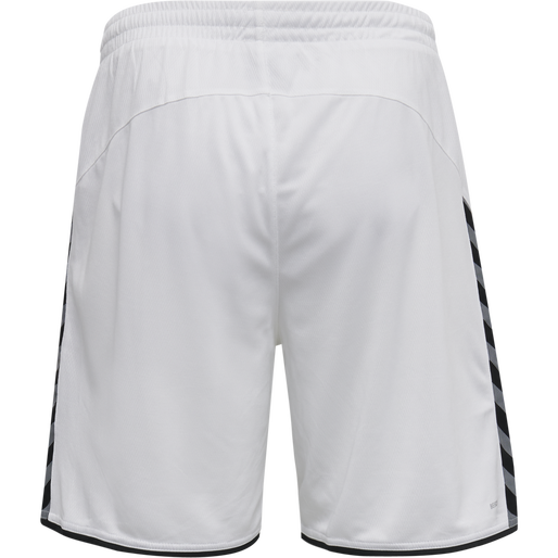 hmlAUTHENTIC POLY SHORTS, WHITE, packshot
