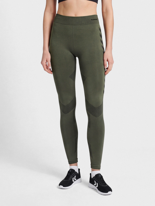 HUMMEL FIRST SEAMLESS TR TIGHTS W, GRAPE LEAF, model