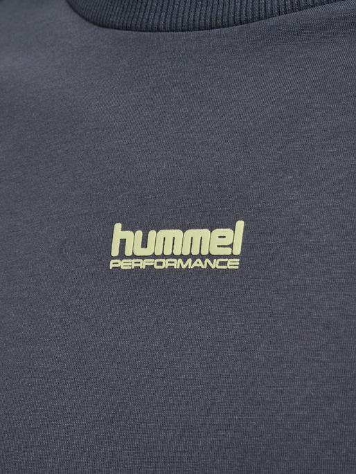 hmlPULSE PIPING T-SHIRT L/S, BLACKENED PEARL hmlPULSE PIPING T-SHIRT L/S, BLACKENED PEARL, packshot