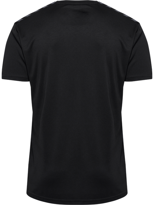 hmlAUTHENTIC PL JERSEY S/S, BLACK, packshot